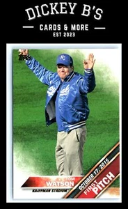 2016 Topps First Pitch (Series 2) #FP-12 Tom Watson Kansas City Royals SN - Picture 1 of 2