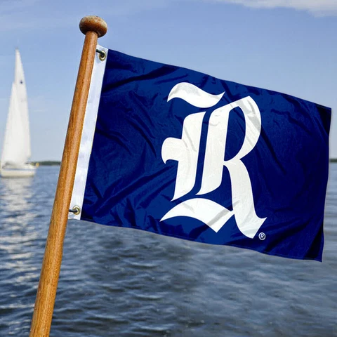 Rice Owls Boat Yacht Nautical Flag Cover