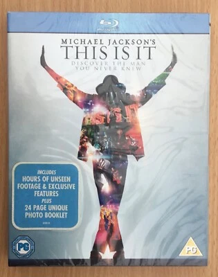 🌟MICHAEL JACKSON’S🌟THIS IS IT🌟BLU RAY DVD FILM🌟POP🌟SEALED🌟UK🇬🇧SELLER🌟 - Image 1 of 4