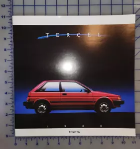 1988 Toyota Tercel Brochure Original - Picture 1 of 1