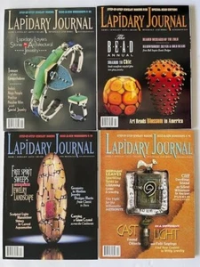 Vintage Lapidary Journal-Gem Cutting /Jewelry- 1995- SEPT/OCT/NOV/DEC 1995 - EUC - Bild 1 von 13