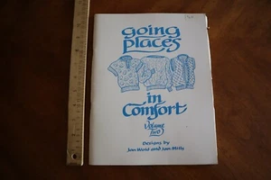 Going Places in Comfort Vol.2 Two by Jan Wold & Jan Mills 1987 Machine Knitting - Picture 1 of 11