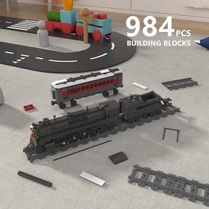 Polar Express Zug MOC Bausteine Set, DIY Modell Steine Spielzeug Geschenk - Bild 1 von 8