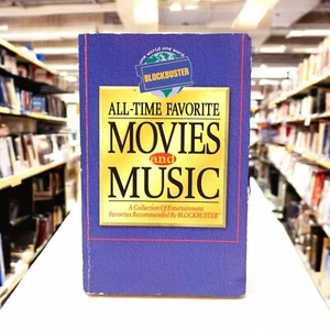 Blockbuster 1997 All Time Favorite Movies & Music Collection Book - Vintage - Picture 1 of 5