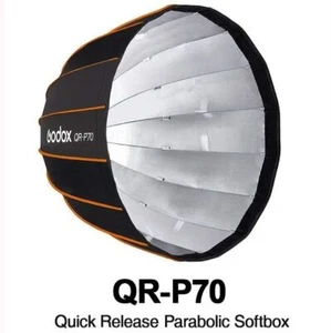 Godox QR-P70 Portable Quickly Fast Installation Deep Parabolic Softbox for Flash - Picture 1 of 8