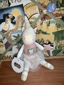 Precious Mud Pie Einhorn Zahnfee Rosa Einheitsgröße Plüsch - Bild 1 von 9