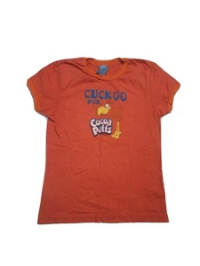 Cuckoo For Cocoa Puffs Tshirt Large Youth Orange made in USA Care Bear - Picture 1 of 4