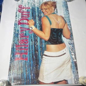 "Póster vintage de Hilary Duff 21,75""x33,5"" actriz y cantante estadounidense" - Imagen 1 de 7