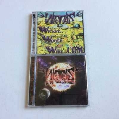 Natas (лот из 2 компакт-дисков) РЕДКАЯ калитка Horrorcore World Wide.COM N Of Tha World Esham - Изображение 1 из 4