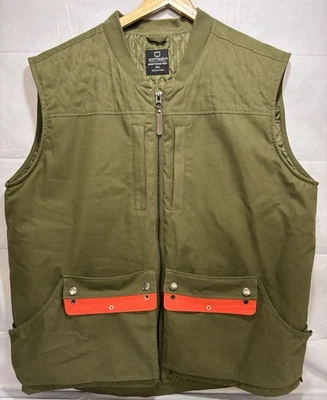 ScotteVest Quest Vest Zipper Utility Cargo Excellent Men’s XXL 2XL Olive Green - Image 1 of 4