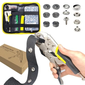 Snap Kit for Boat Cover/Canvas/Tarp/Clothing/Fabric/Tonneau Heavy Duty Fasten... - Picture 1 of 6