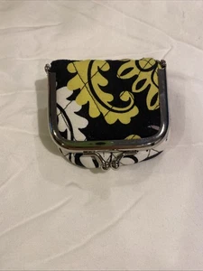 Estuche para lentes de contacto Vera Bradley en barroco negro amarillo*SIN ESTUCHE DE CONTACTO - Imagen 1 de 7