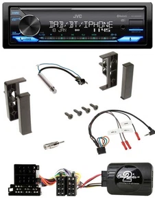 JVC Bluetooth DAB USB Lenkrad Autoradio für Audi A2 A3 A4 A6 1999-2000 - Bild 1 von 11