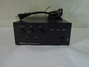 TOA Mixer Amplifier BG-220 3 Channel Mixer and Power Amplifier (J198) - Picture 1 of 6