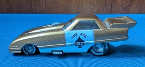 Loose 1989 Racing Champions Ed McCulloch THE ACE gold FUNNY CAR - Picture 1 of 8
