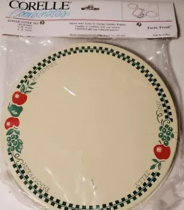 Corelle Coordinates Set Copri Bruciatore Farm Fresh Set 2 x 10” 2 x 8” Nuovo - Foto 1 di 3