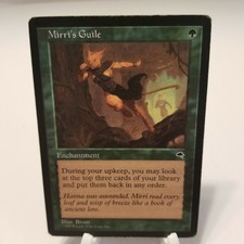 1X-MIRRI'S GUILE Tempest Magic the Gathering MtG Light Played Card Free Ship