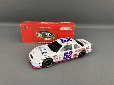 Racing Champions 1993 Ken Schrader #52 Morema Lumina 1/24 Diecast Bank NIB White - Image 1 of 4