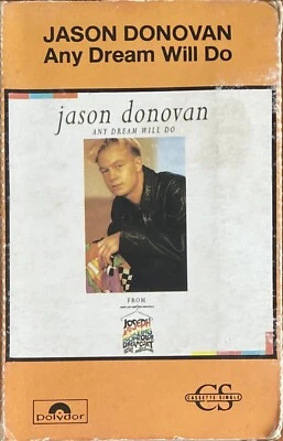 Jason Donovan Any Dream Will Do Australian Cassette Cassingle - Image 1 of 4
