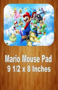Cool Mario Video Game 9.5 x 8 Inch Computer/Gaming MOUSE PAD - Picture 1 of 1