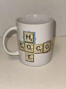 Taza de café Scrabble crucigrama juego de mesa té de cacao caliente - Imagen 1 de 2