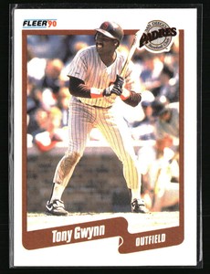 Tony Gwynn 1990 Fleer #157 Baseball Card