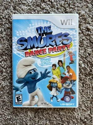 The Smurfs Dance Party Wii Game (2011) - Complete & Tested, Fast Shipping - Image 1 of 3