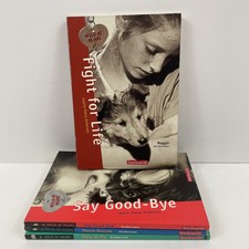 Lot of 4 American Girl Books - Wild at Heart - Vet Volunteer Series L Anderson