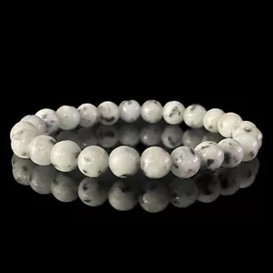 Moonstone 8mm Beads Bracelet | Natural Gemstone for Calm, Healing & Protection - Picture 1 of 2