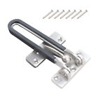 Swing Bar Lock Front Door Guard Brushed Dormitory Pinball Positioning Security`