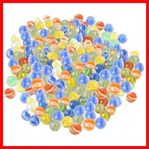 Vibrant Cat's Eye Marbles - 160 Pcs, Perfect for Indoor and Outdoor Play - Picture 1 of 8