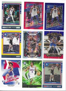 HUGE Philadelphia 76ers Card Lot -(28) BIG Value. RCs, Inserts, #’d, COLOR MATCH - Picture 1 of 16
