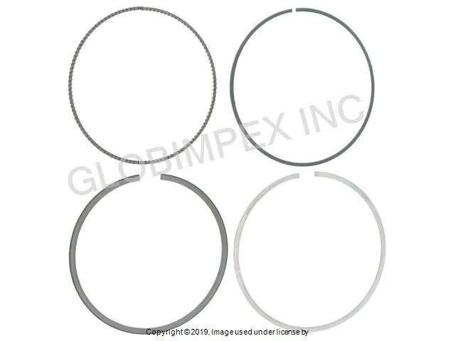 Juego de anillos de pistón para PORSCHE (2002-2008) - Estándar 1.2 - 1.5 - 2 mm (1) MAHLE Foto 1 de 1