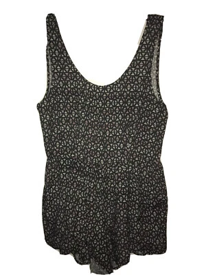 Mameluco estampado negro Forever 21 talla S Foto 1 de 4