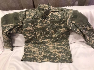 Digital Urban Camo ACU BDU Fatigue Shirt Light Zip Jacket Medium Military Army - Picture 1 of 3