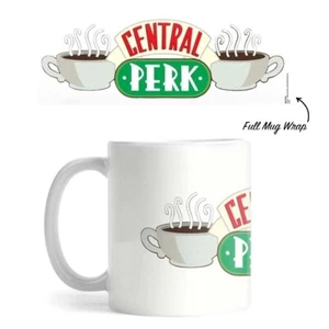 Friends - 'Central Perk' White TV Show Coffee Tea Mug - Licensed *FREE DELIVERY* - Picture 1 of 4