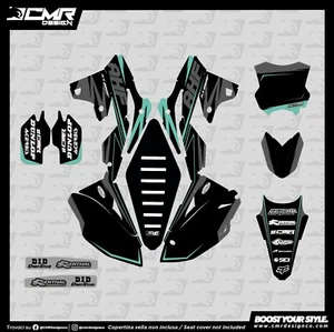 Crystal Aufkleber Grafik Kit für Kawasaki KXF 250 450 2013 2014 2015 2016 - Bild 1 von 1