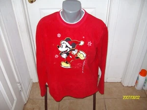 Mickey Mouse Weihnachten Neu Disney mit Etikett Skating Holiday LRG KOHLs Damen - Bild 1 von 10