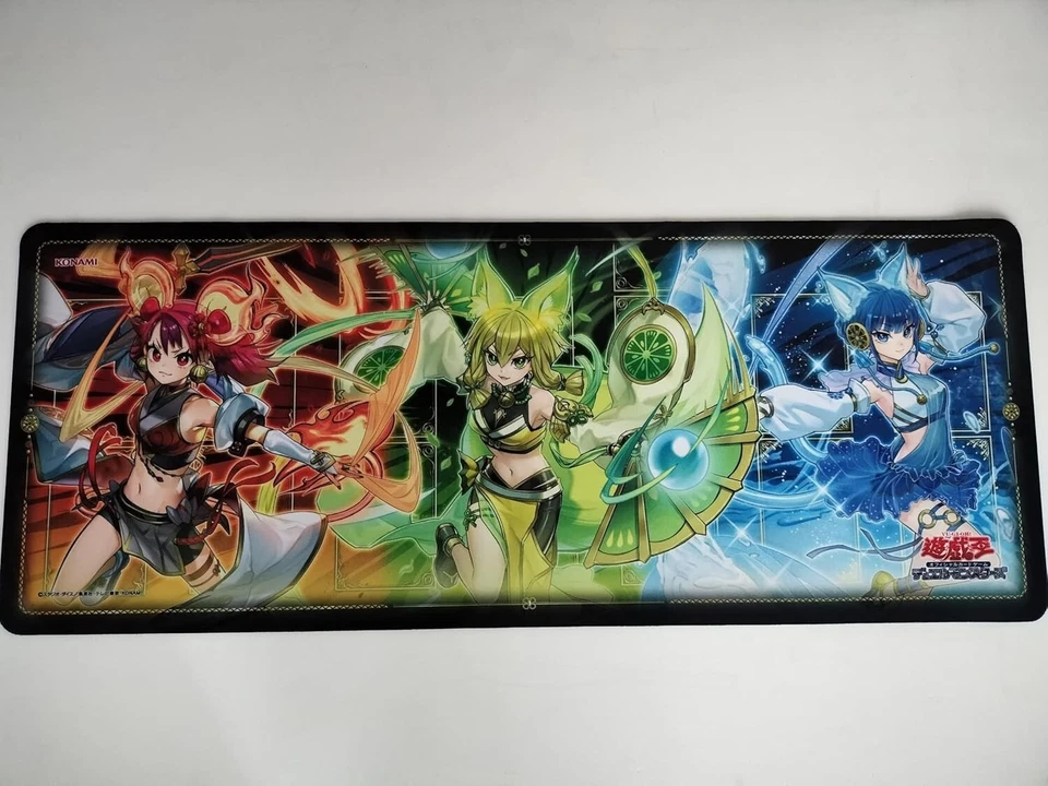 Konami Yu Gi Oh OCG 25th Playmat Duel Field Mikanko JAPAN OFFICIAL
