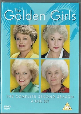 THE GOLDEN GIRLS - DVD 4 Disc Set - Complete Second Season - Betty White. New - Image 1 of 3