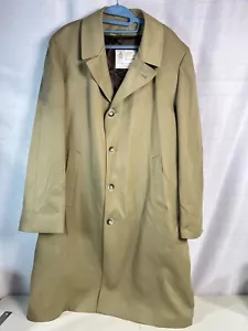 Vintage London Fog Beige Herren 90er Ära Trenchcoat mit Zip-Out Innenfutter Gr. 46 Lang - Bild 1 von 13