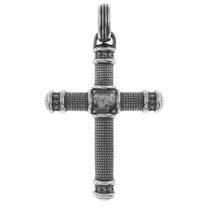 PENDENTIF Croix en ARGENT 925 - CHAÎNE en OPTION - Mixte - Picture 1 of 13
