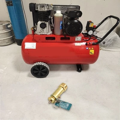Compresseur d'air fiable laiton cuivre soupape de décharge de pression 8 kg16 k - Image 1 of 4
