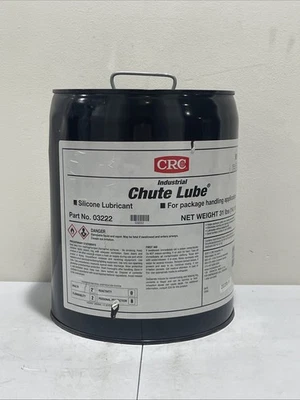 CRC 03222 Lubricante de conducto Película húmeda sin manchas Lubricante de silicona 5 galones Foto 1 de 3