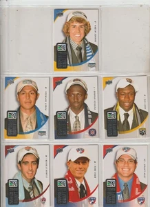 2008 UPPER DECK SOCCER COMPLETE 13-CARD SUPER DRAFT '08 INSERT SET W/J.JAMES - Picture 1 of 2