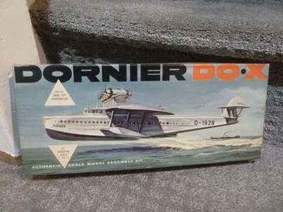 IDEAL TOY CORP DORNIER DO-X FLOATPLANE #3721 modelo avión kit NUEVO RARO Foto 1 de 4