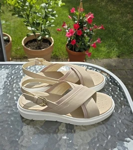 Geox Damen Sandalen in Beige, Größe 40 (7), Neu - Bild 1 von 12
