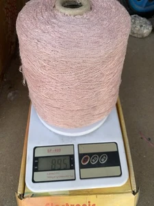 Cono filato misto lino 89% colore rosa - Foto 1 di 12