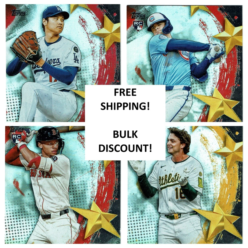 Actualización Topps 2025 Stars of MLB Inserto SMLB 61-85 - Tú eliges, completa tu conjunto Foto 1 de 1