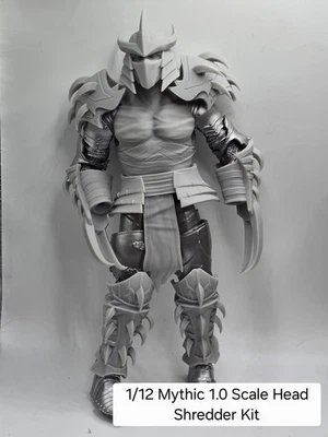3d Printed SHREDDER VILLAIN FULL KIT 1.0 Mythic Legions 1/12 Scale figure  - Image 1 of 3